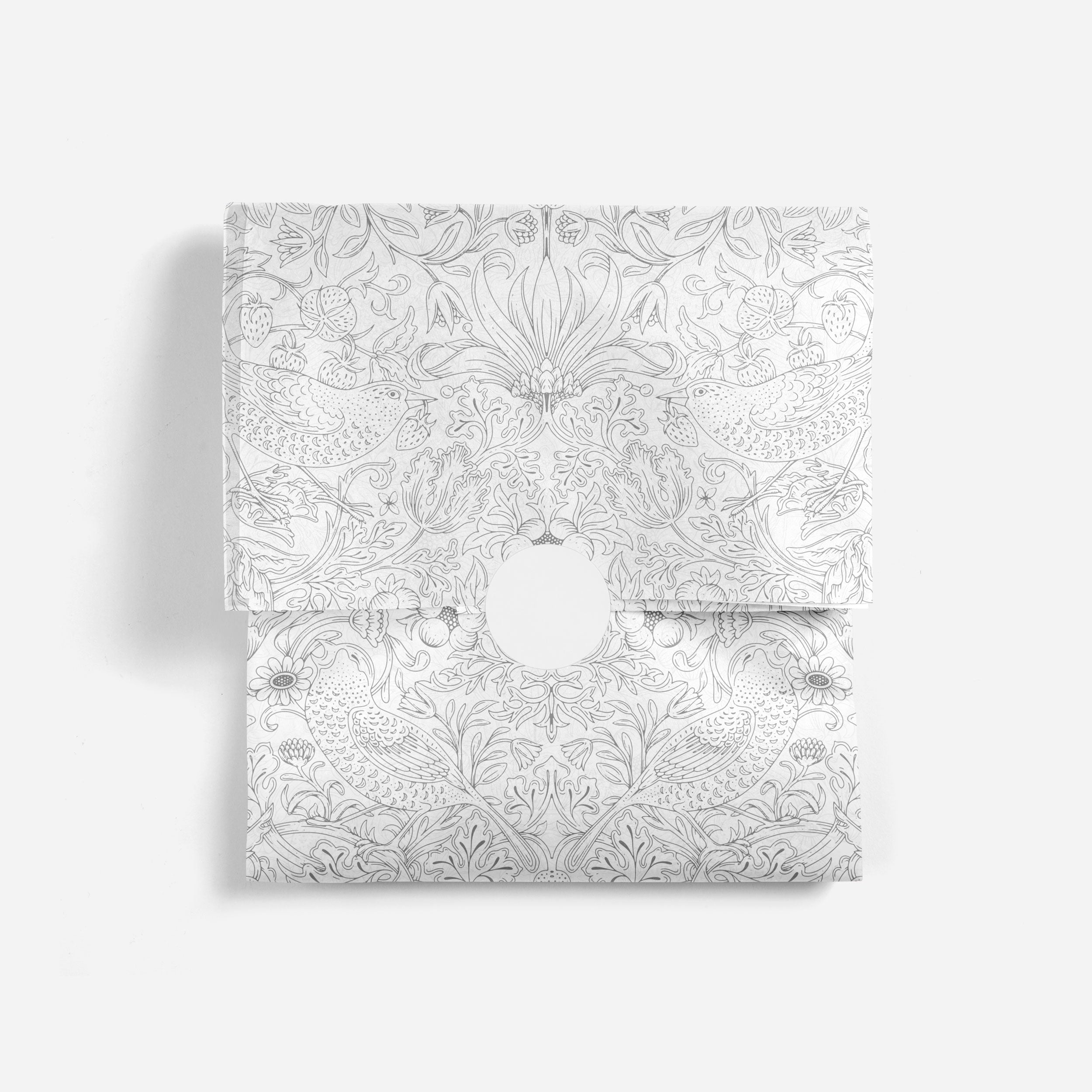 Silver Strawberry Thief Tissue Paper – Papergem